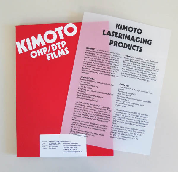 kimoto laser film